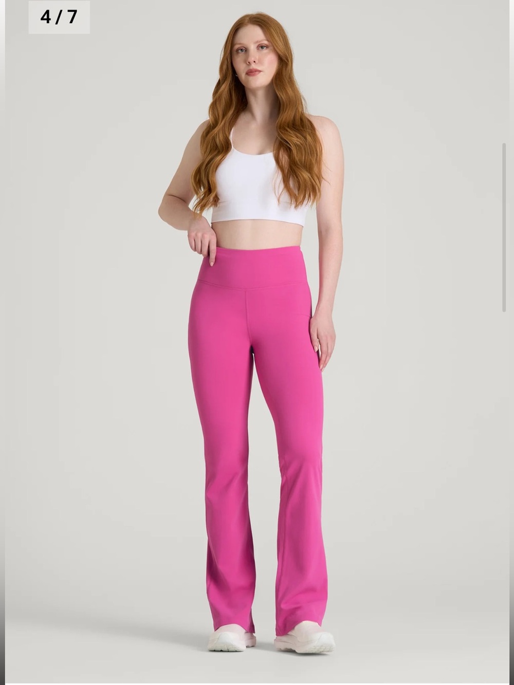 American Tall Pink Flare Active Pants